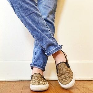 coach chrissy slip on shoes
